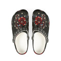 Floral Gothic Rose Clogs - EVA Foam Garden Shoes