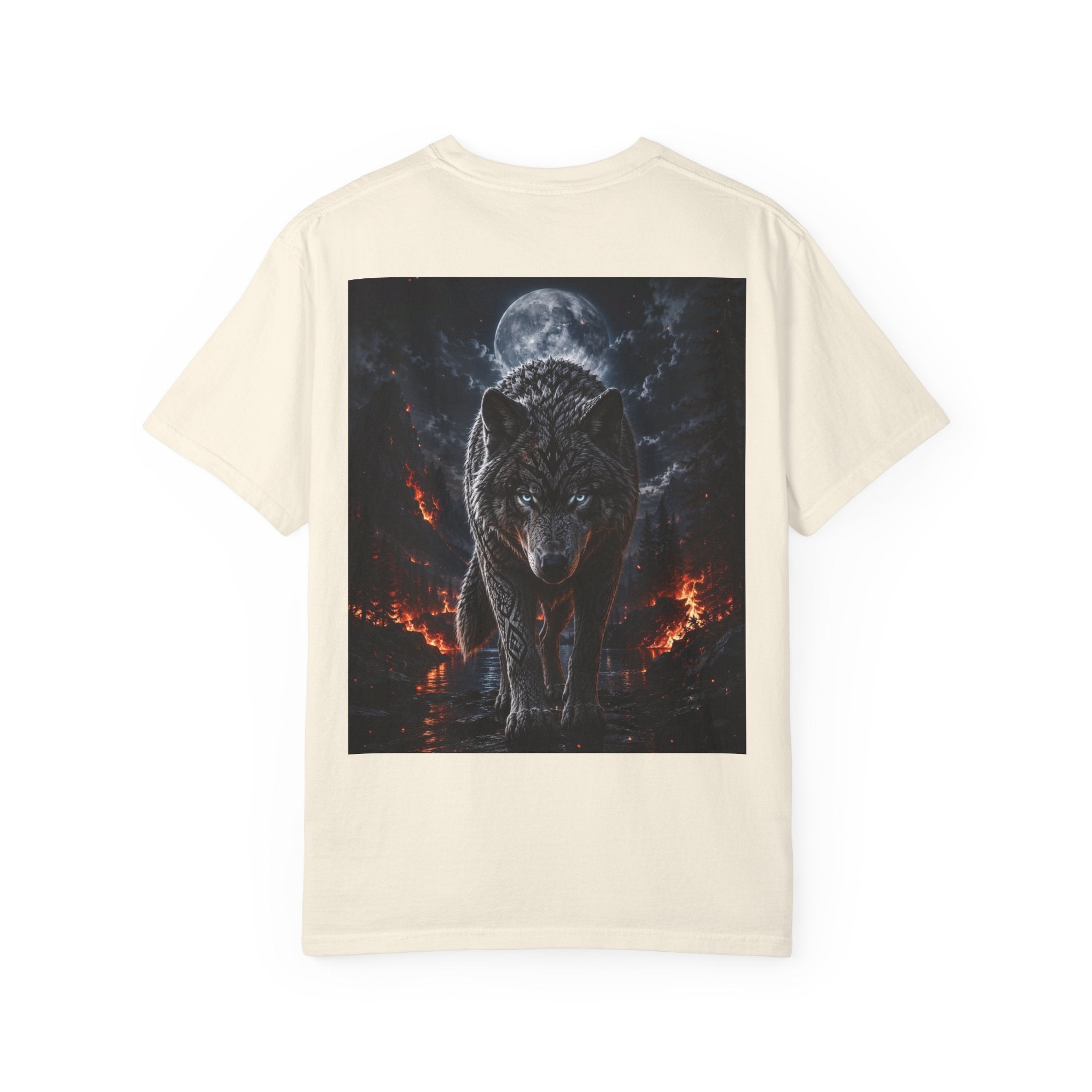Wolf Howl T-Shirt — Moonlit Wolf Graphic Tee