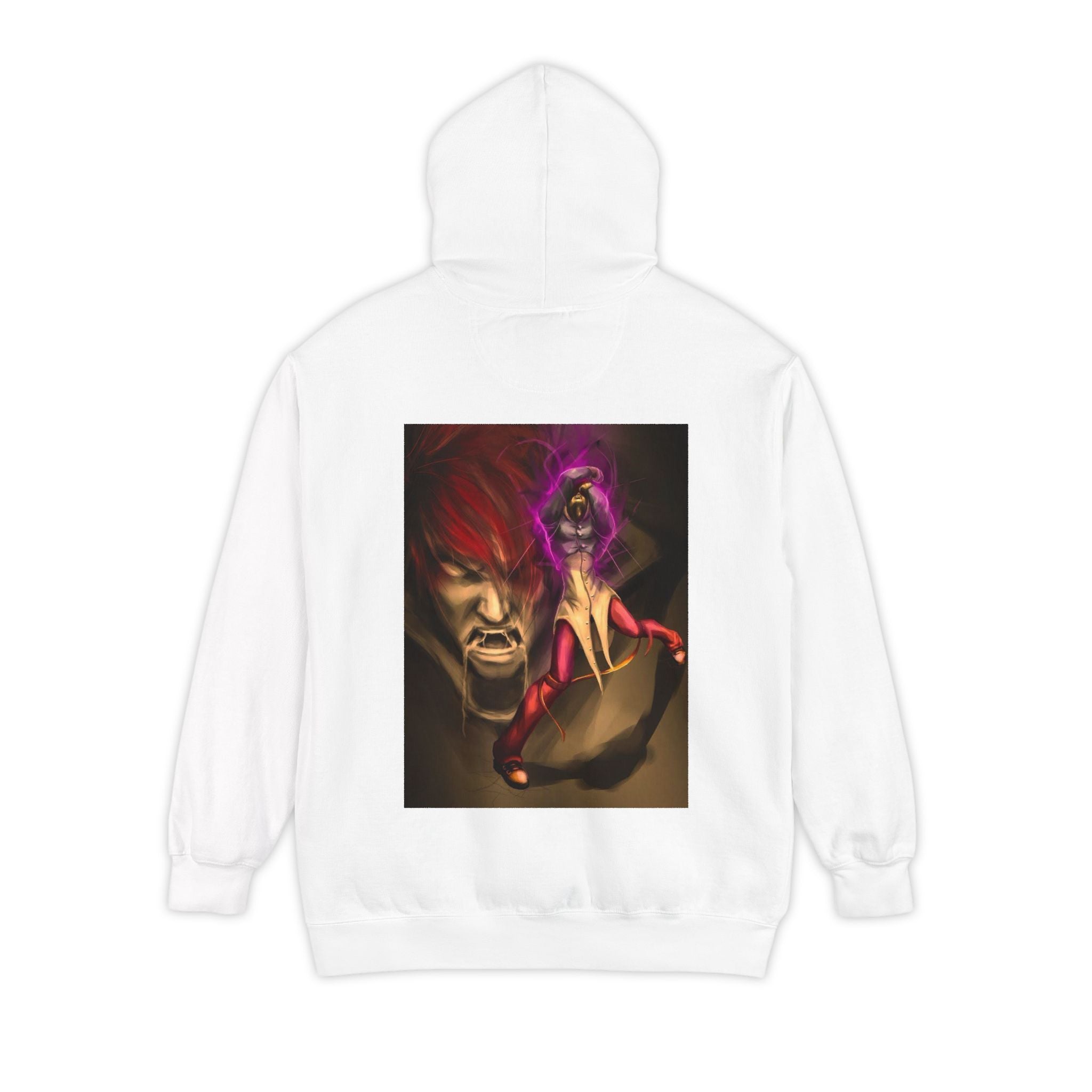 QR Code Hoodie — Minimal White Chest Patch Design